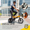 Swagtron EB-7 Elite Plus Electric Bike with 7-Speed Gear Shift