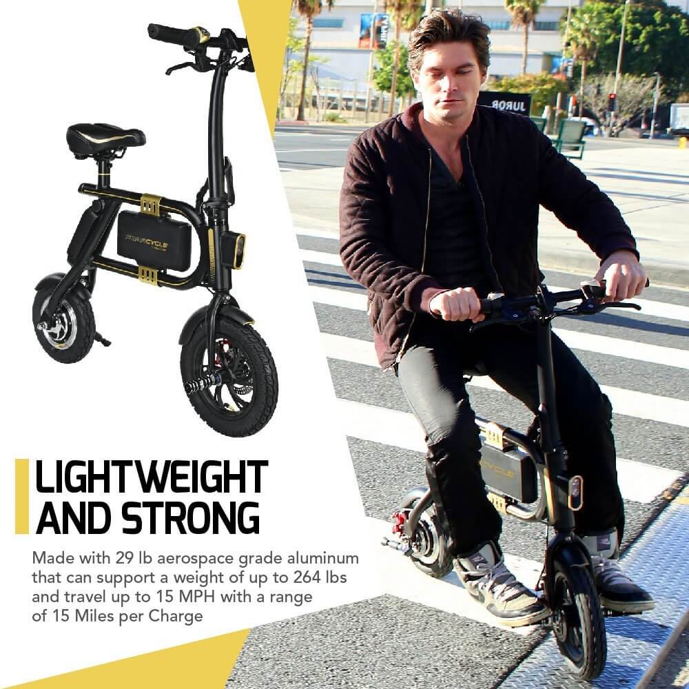 SWAGTRON SwagCycle Envy EBike Folding Electric Bicycle Swagtron India