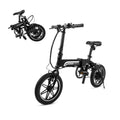 Swagtron SwagCycle EB-5 Lightweight Aluminum Folding Electric Bike with Pedals