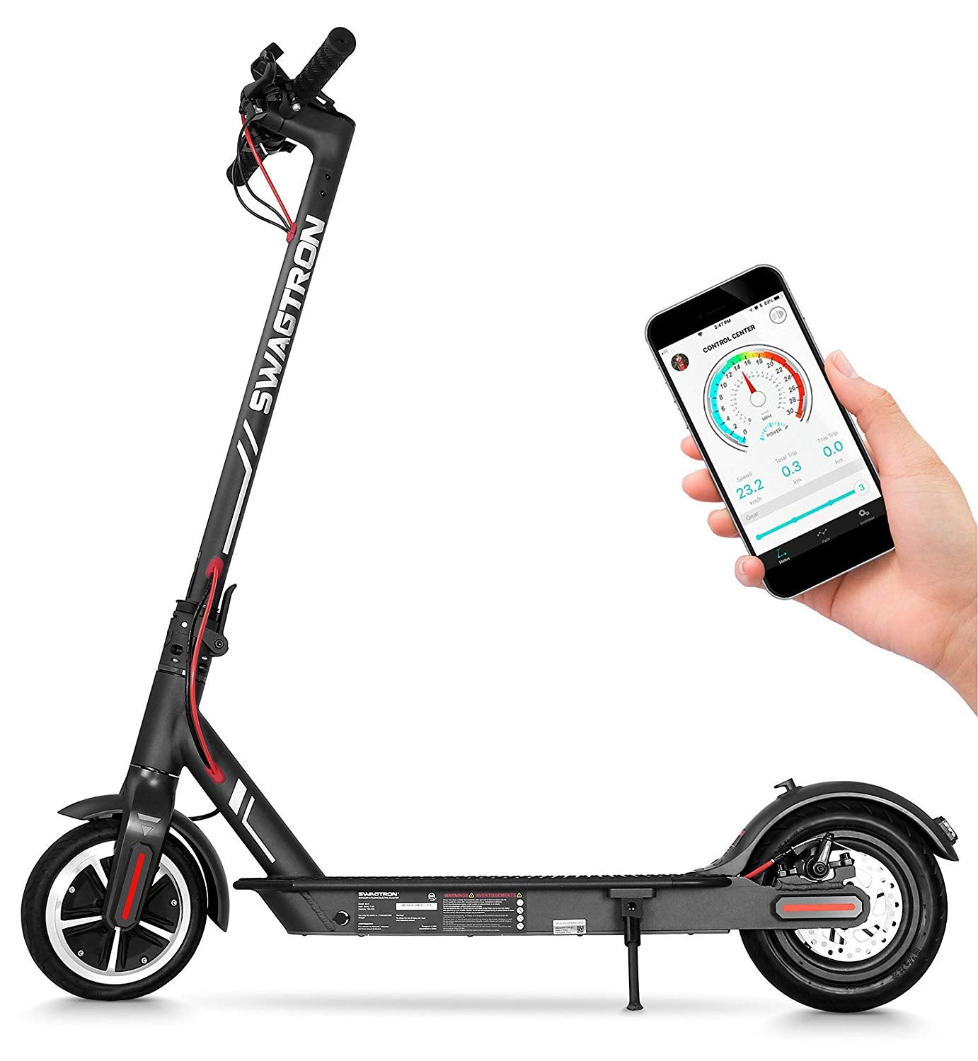 Scooter Swagtron Swagtron Swagger V1 Pro Review Light, Cheap Great Fun