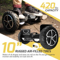 SWAGTRON T6 OFF-ROAD 10" Hoverboard with Auto Balancing and Bluetooth